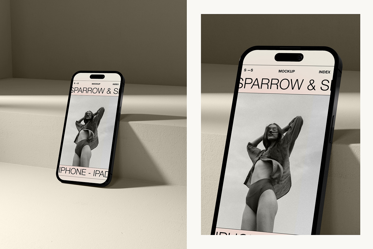 Olena - Device Mock-ups Bundle, a Device Mockup by Sparrow & Snow (Photo 8 of 12)
