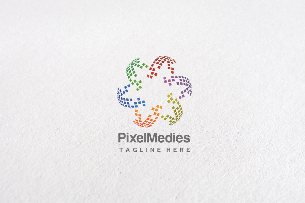 Premium Star Pixel Logo Templates, a Branding & Logo Template by Design Studio Pro