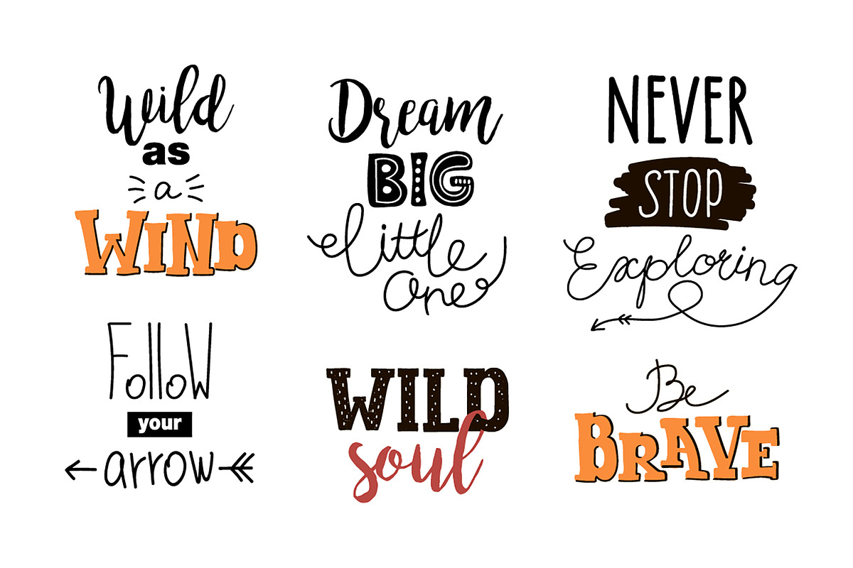 Wild West graphic collection, an Illustration by EkaterinaKiriy (Photo 3 of 7)