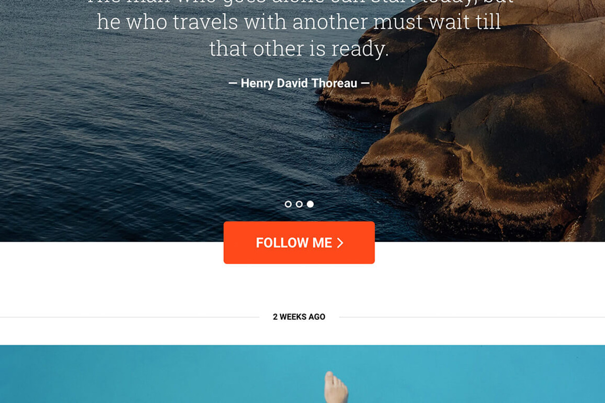 Travel Pro Tumblr Theme, a Websites & App Template by Themelantic (Photo 4 of 6)