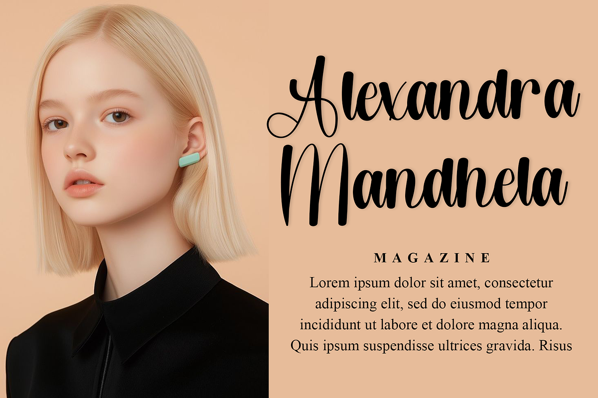 Stylish Handmotion, a Handwritten Font by FreshTypeINK (Photo 4 of 8)