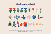 Ingrid Christmas Collection, a Seasonal Illustration by Emilie Cliche (Thumbnail 2 of 6)