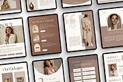 Coaching Ebook Template Canva Beige, a Magazine Template by DigiPax (Thumbnail 5 of 11)