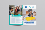 Kids Magazine Template, a Magazine Template by Designsoul14 (Thumbnail 11 of 12)
