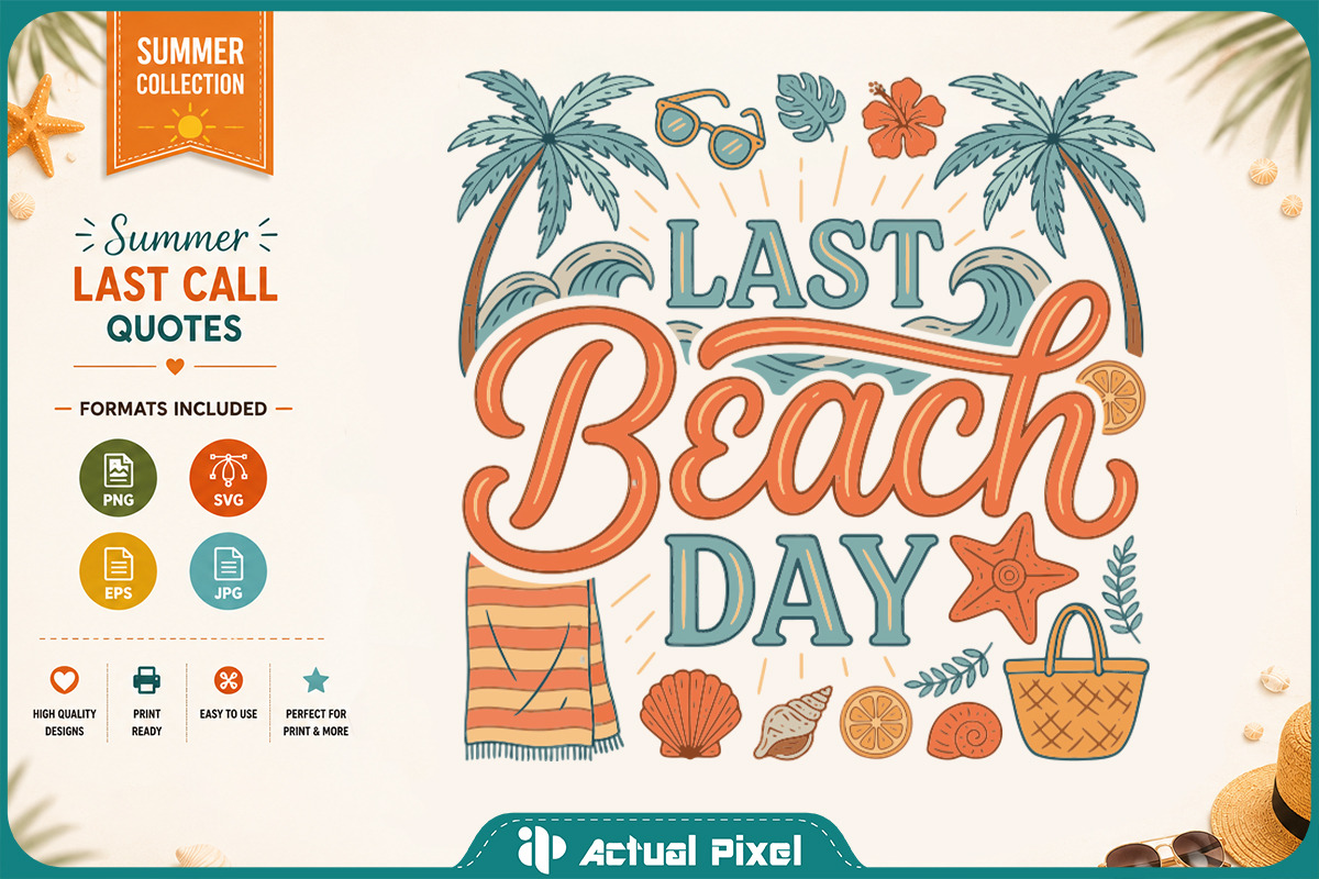 Summer Last Call Bundle, a Seasonal Illustration by Actual Pixel (Photo 10 of 23)