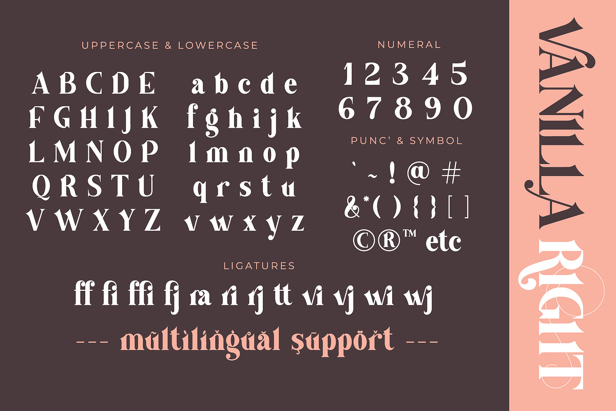Vanilla Right - Modern Serif Font, a Serif Font by Airotype (Photo 14 of 18)