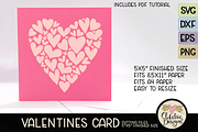 Heart SVG Card Cut File, an Invitation Template by Clikchic Designs (Thumbnail 2 of 6)