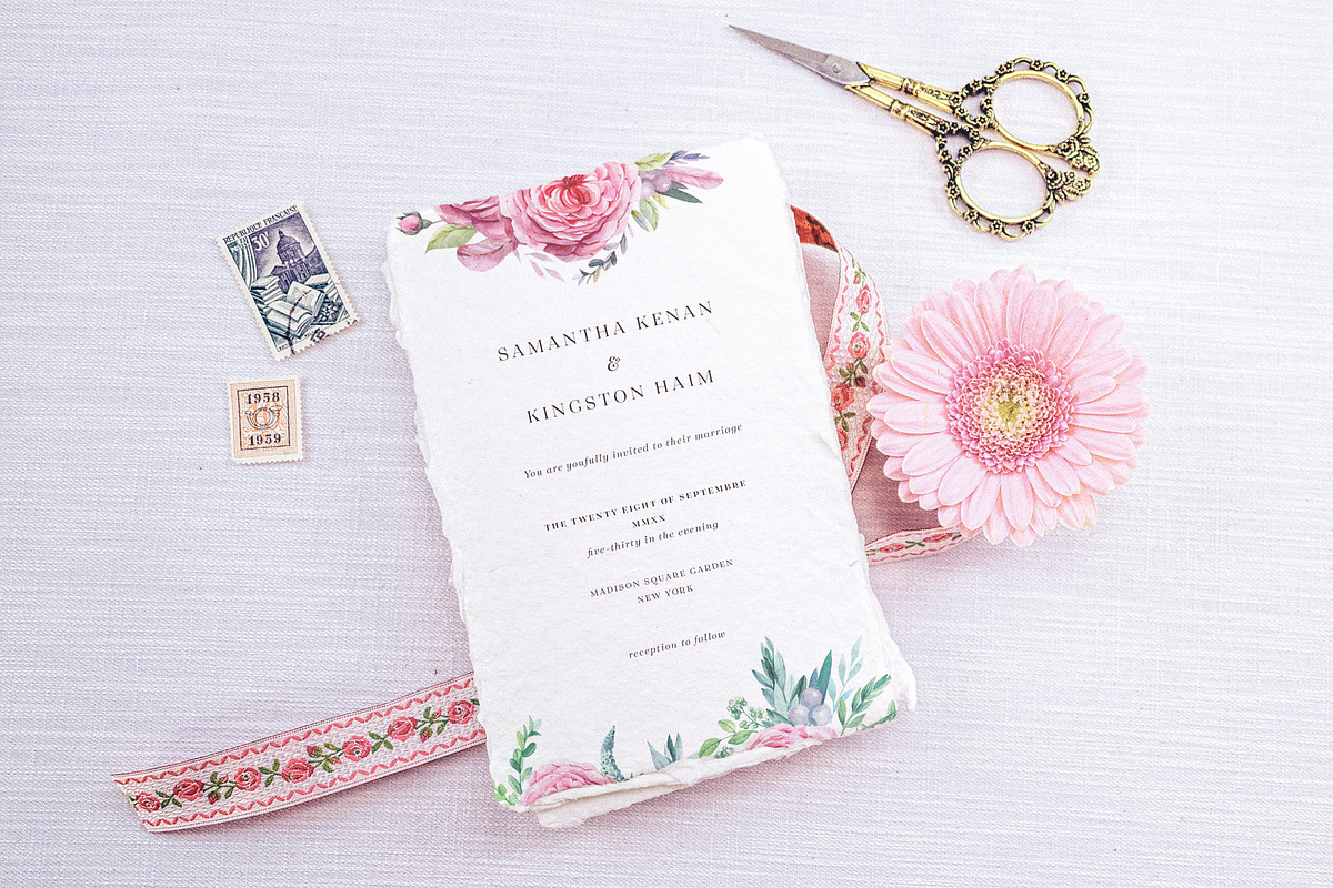 98 Wedding Mockups BUNDLE, a Print Template by Ivan Rosenberg (Photo 10 of 15)
