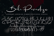 Bali Paradise, a Handwritten Font by pineungtype (Thumbnail 6 of 6)