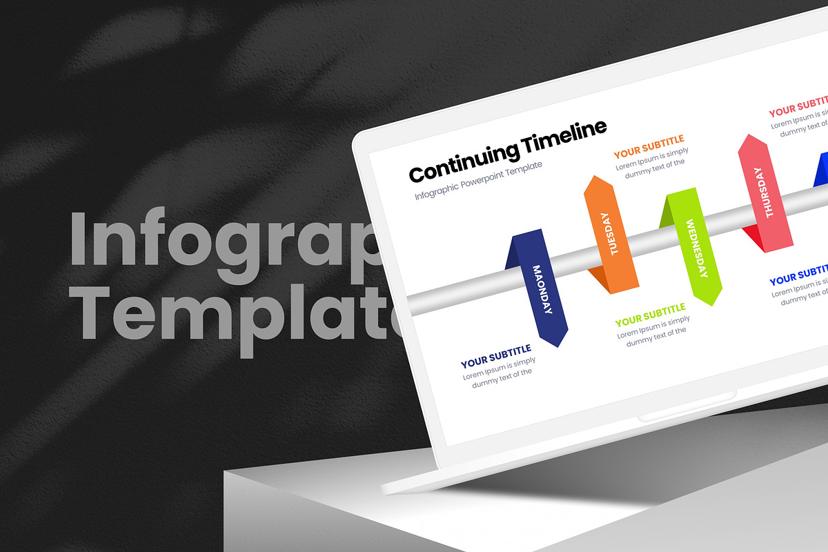 Continuing Timeline - Infographic Presentation Template