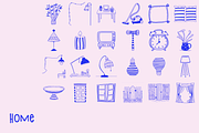 1001 Cute Doodles Bundle, an Object Illustration by Danil Polshin (Thumbnail 35 of 65)