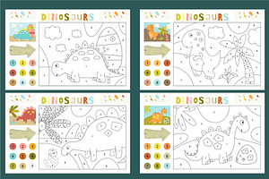 Dinosaur Games Activities For Kids 1