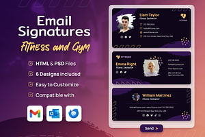 Email Signature - Fitness And Gym