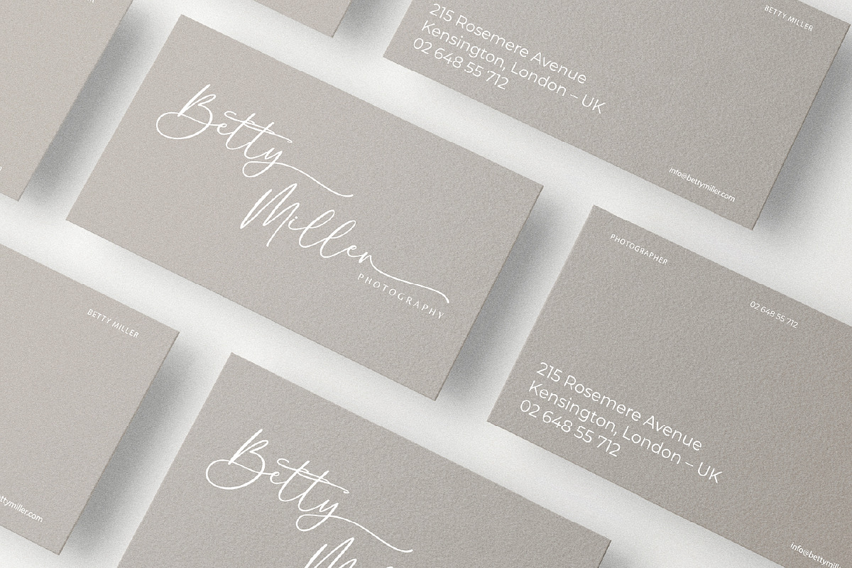 Belle Lune Script, a Script Font by Prestige Artsy Studio (Photo 7 of 9)
