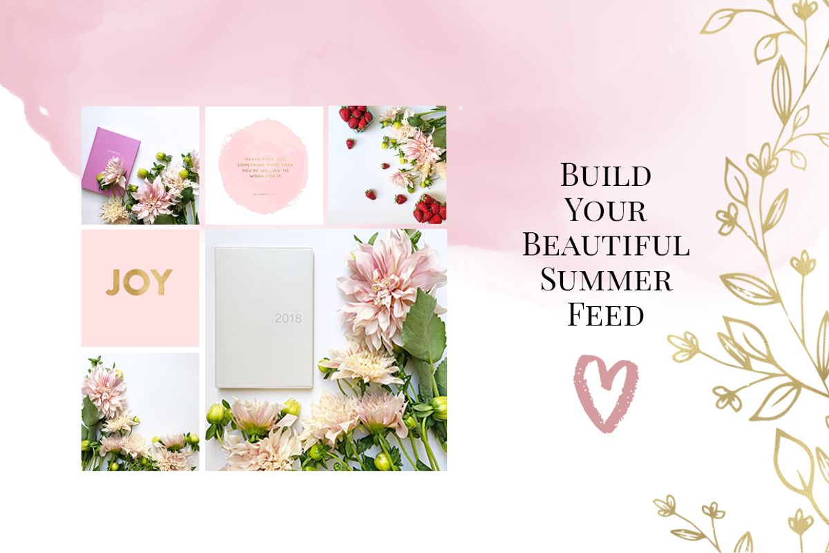 Summer Flowers Instagram Bundle, a Nature Photo by Instagram templates E.B. (Photo 3 of 3)