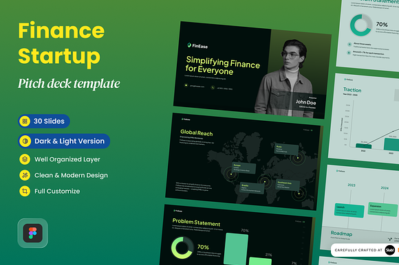 FinEase - Finance Startup Pitch Deck preview 6