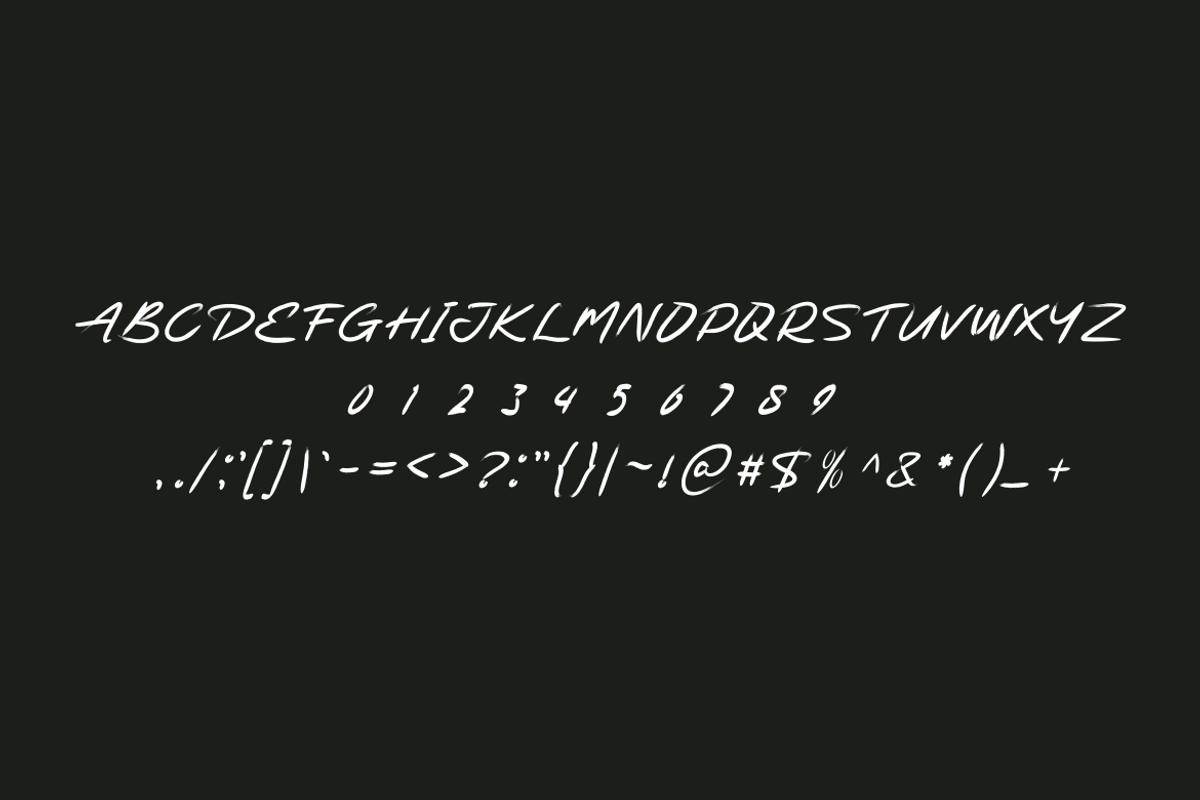 Midher West - Font, a Handwritten Font by artchiles_design (Photo 4 of 5)