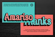 Asvoria 3D, a Serif Font by Craft Supply Co. (Thumbnail 5 of 8)