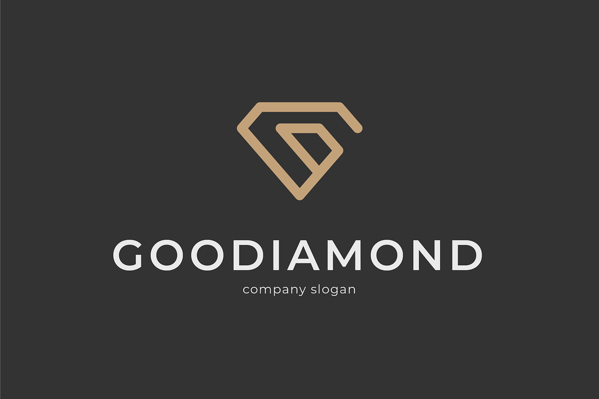 Diamond - Letter G Logo, a Branding & Logo Template by Sarten
