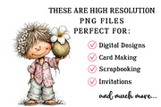 Whimsical Summer Boy Clipart, an Illustration by OK Design (Thumbnail 4 of 6)