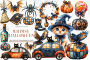 Whimsy Halloween Clipart, an Illustration by Designworld (Thumbnail 1 of 6)
