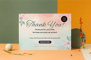 Business Thank You Card Canva 1, a Card Template by ER Designs House (Thumbnail 3 of 5)