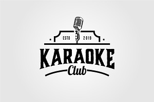 Karaoke Music Club Isolated