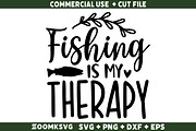 Fishing SVG Bundle 20 Designs, an Illustration by ZoomkSVG (Thumbnail 9 of 41)