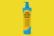 Hand sanitizer bottle mockup, a Packaging Mockup by Nurlan's shop (Thumbnail 3 of 4)