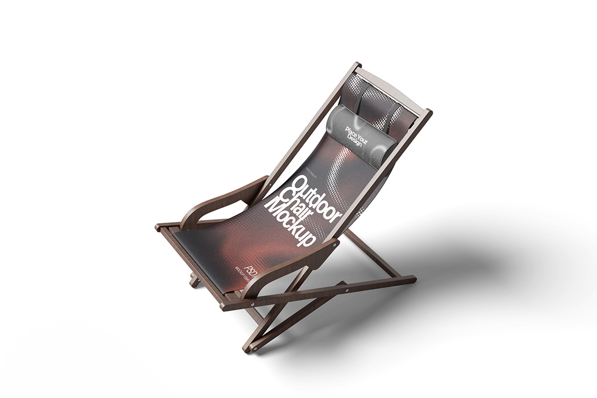 Outdoor Chair Mockup, a Product Mockup by bimockup (Photo 3 of 6)