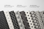 Hexagon | Surface Design, a Pattern Graphic by Curly_Pat (Thumbnail 7 of 8)
