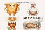 Groovy Thanksgiving Sublimation, a Seasonal Illustration by Artnoy (Thumbnail 4 of 18)
