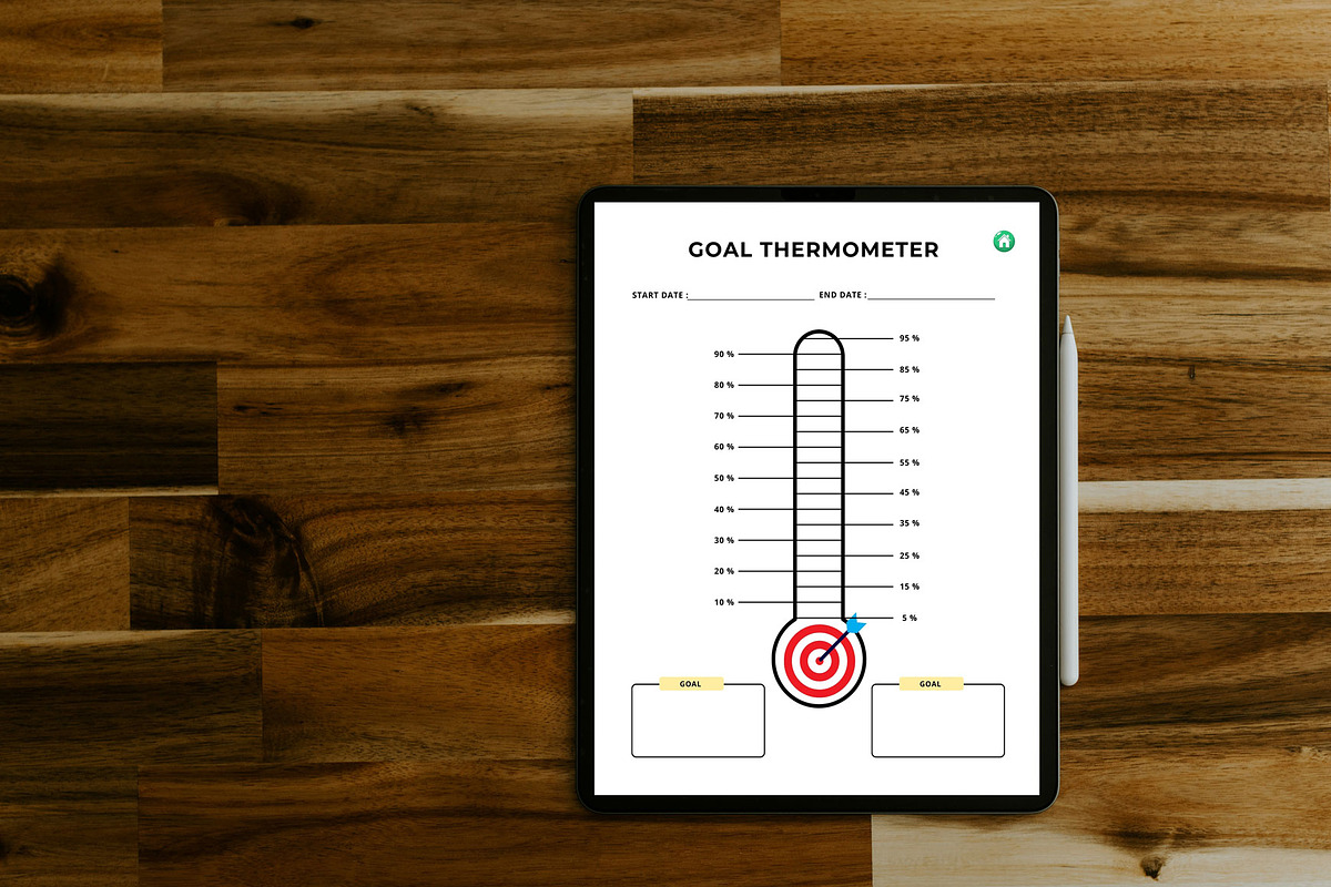 2026 Goal-Setting & Motivativation, a Stationery Template by Designmela01 (Photo 8 of 10)
