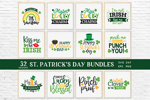 St Patrick's Day Quotes svg bundle