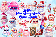 Pink Sassy Santa, an Illustration by Wow Magic (Thumbnail 1 of 4)