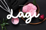Lagi Monoline Calligraphy Font, a Script Font by Formatika Studio (Thumbnail 1 of 6)