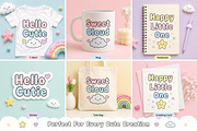 Kawaii Cloud, a Slab Serif Font by Wow Magic (Thumbnail 2 of 4)