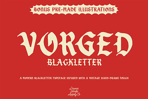 Vorged Blackletter