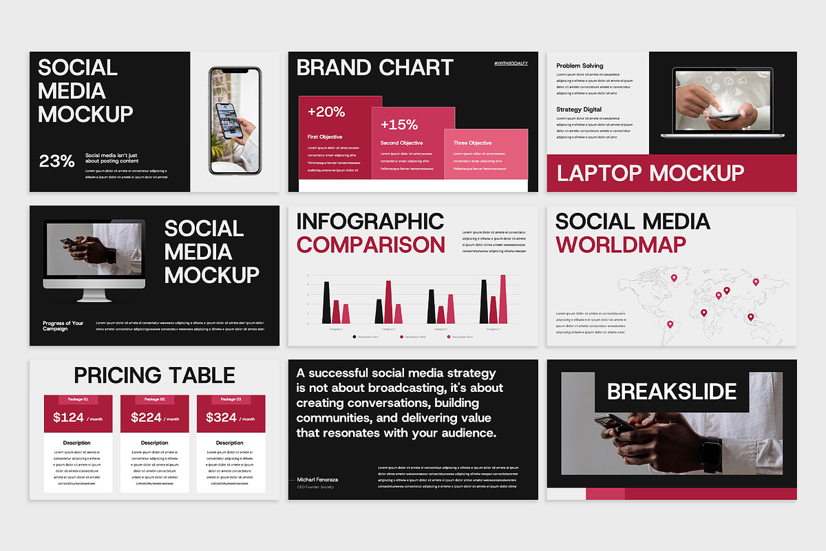Social Media Proposal Powerpoint preview 4
