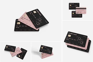Credit Card Mockup PSD