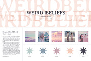 Blurred World | Display Font, a Serif Font by LuOtero (Thumbnail 3 of 5)