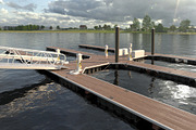 Marina - Boat Slips - Floating Dock, an Object 3D Model by RoHo Productions (Thumbnail 1 of 39)
