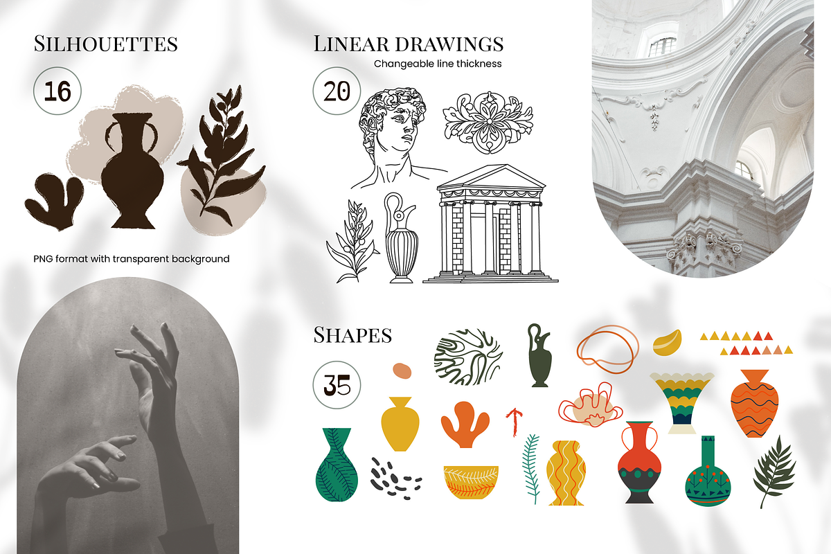 Art of Sculpture. Nostalgia Posters, an Object Graphic by ChristinaDesigns (Photo 5 of 9)
