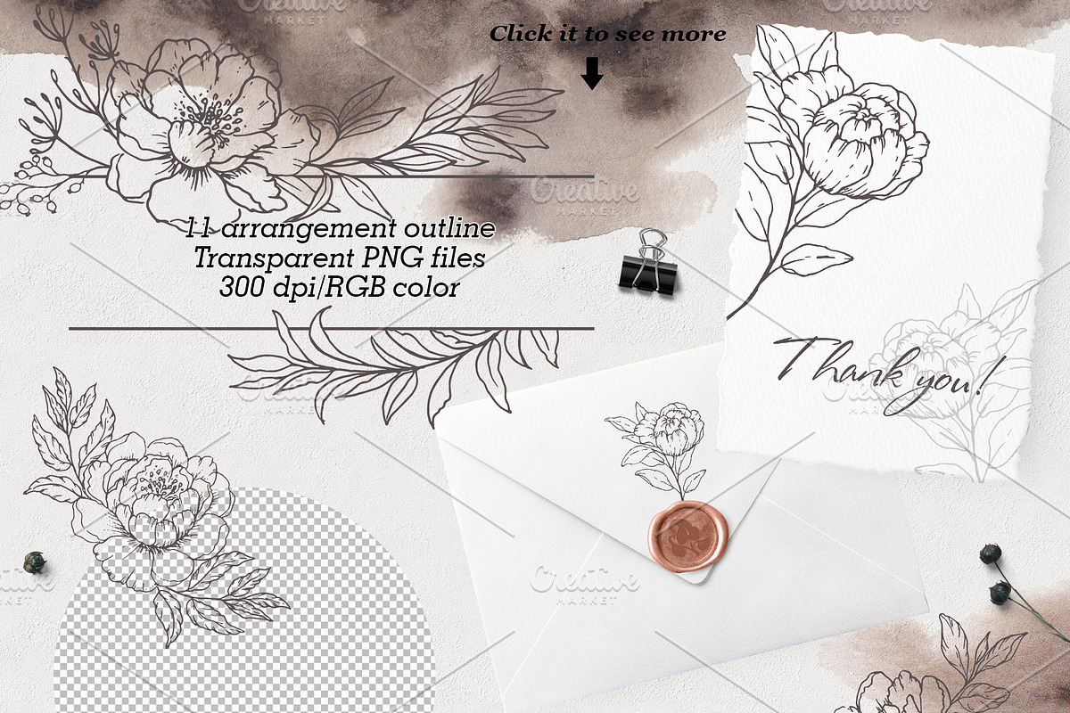Dark Chocolate Graphic Set, a Decorative Illustration by Elly Studio (Photo 4 of 16)