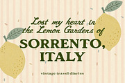Vintage Handwritten Retro Font Trio, a Handwritten Font by Laras Wonderland (Thumbnail 4 of 20)