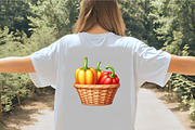 Farmers Market Watercolor Clipart, an Illustration by CrexoraLab (Thumbnail 2 of 5)