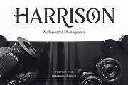 Harrison Serif Font, a Serif Font by UInstrument (Thumbnail 1 of 4)