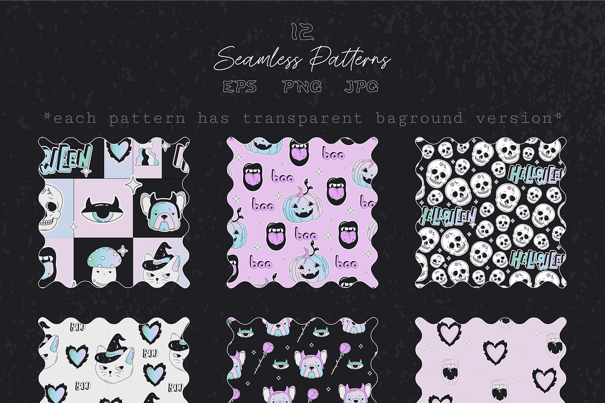 Cute Creepy Halloween Graphics, an Object Graphic by Animoon (Photo 11 of 14)