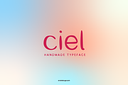 Ciel - poetic handmade typeface, a Handwritten Font by Enola Louge (Thumbnail 1 of 8)