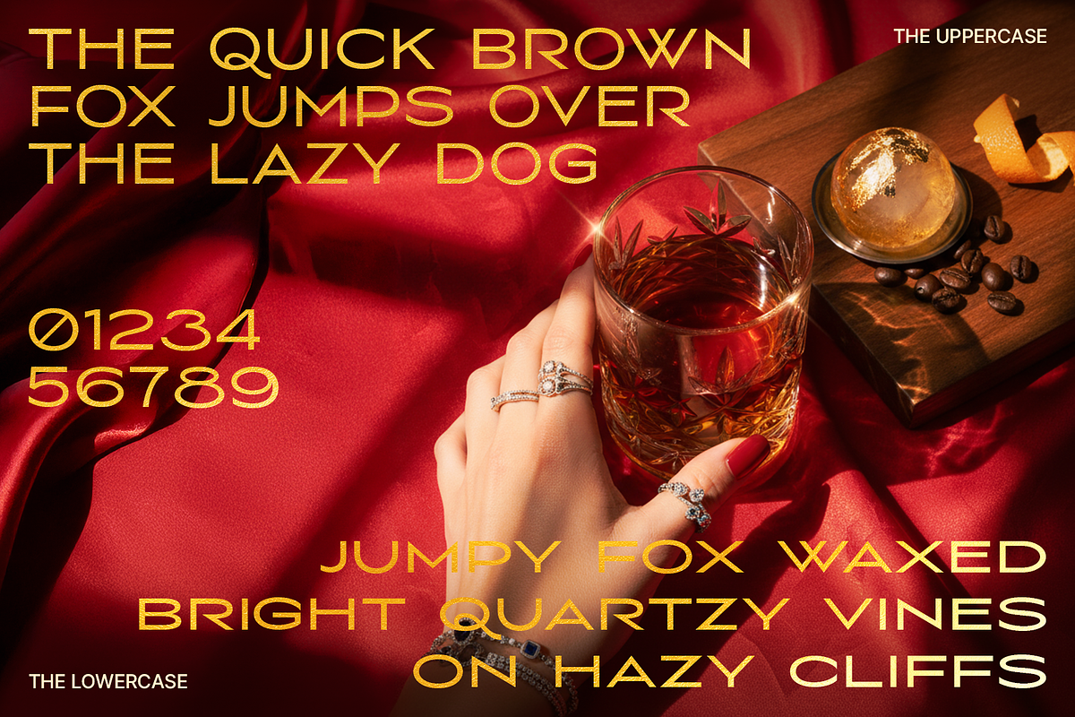 Connoire - Luxury Formal Fonts, a Sans Serif Font by Konstantine Studio (Photo 8 of 8)